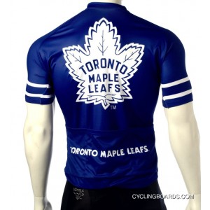Toronto Maple Leafs Cycling Jersey Short Sleeve TJ-641-4154 Discount