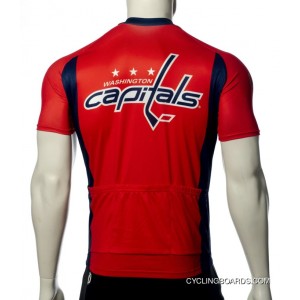 Washington Capitals Cycling Jersey Short Sleeve Tj-076-0339 Top Deals