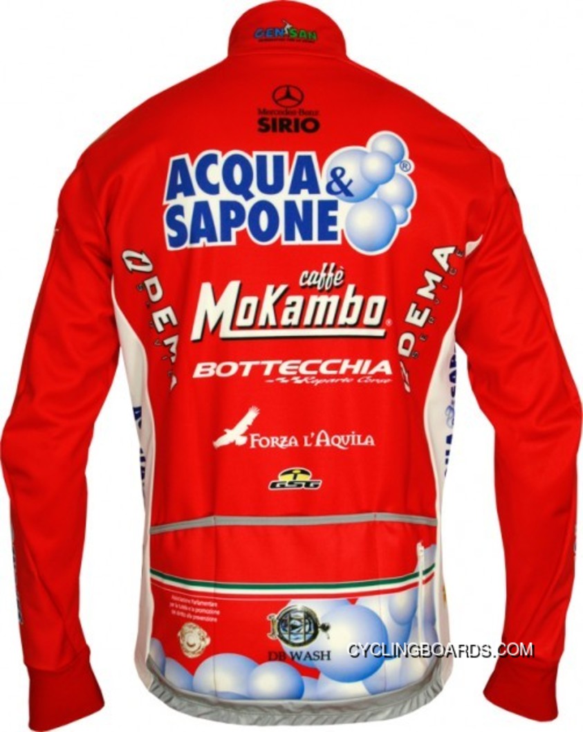 For Sale Acqua & Sapone 2011 Giessegi Radsport-Profi-Team - Winter Jersey Jacket TJ-047-7957