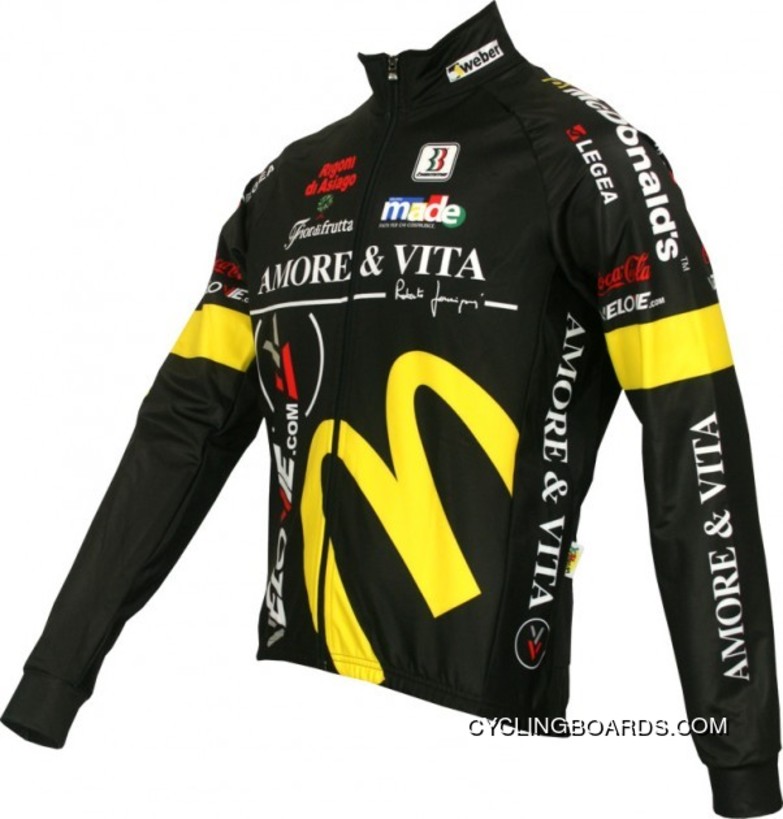 New Style Amore & Vita Cycling Jersey Long Sleeve TJ-945-9531