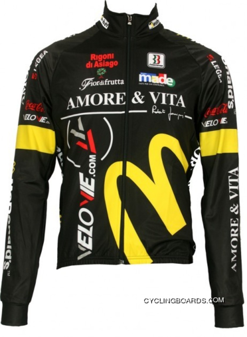 New Style Amore & Vita Cycling Jersey Long Sleeve TJ-945-9531