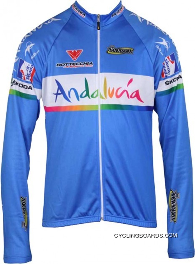 Discount Andalucia 2012 Inverse Radsport-Profi-Team Long Sleeve Jersey Tj-586-3721