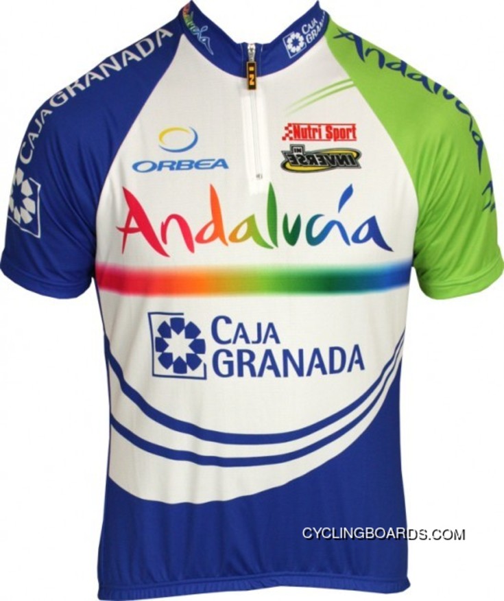 Andalucia 2011 Inverse Radsport-Profi-Team Short Sleeve Cycling Jersey Tj-652-7022 Super Deals