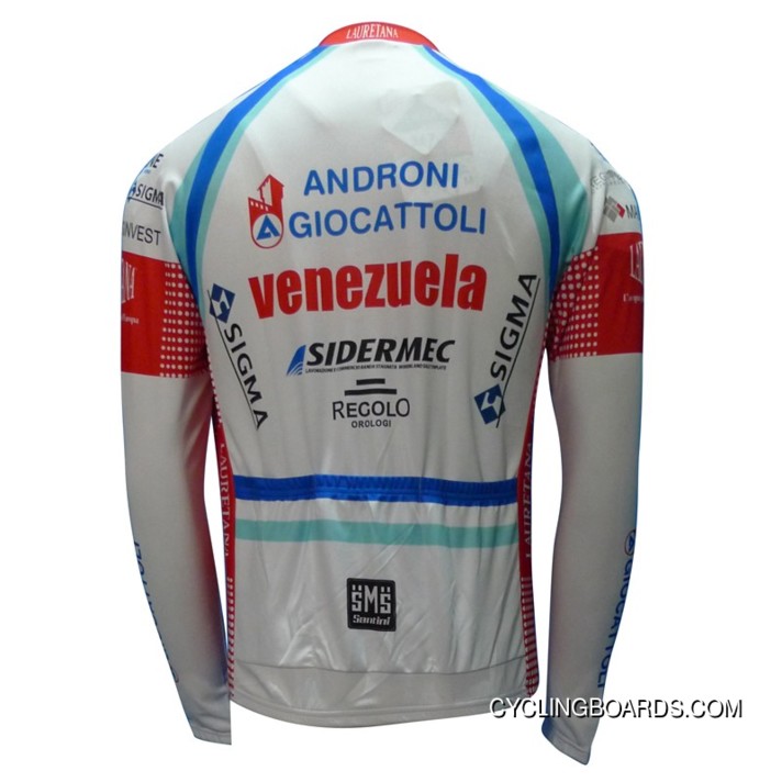Free Shipping Androni Giocattoli 2012 Cycling Long Sleeve Jersey Tj-546-5081