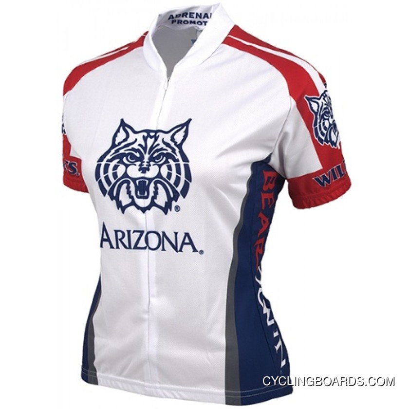 Discount U Of A, Ua University Of Arizona Wildcats Women'S Cycling Jersey Tj-852-3582