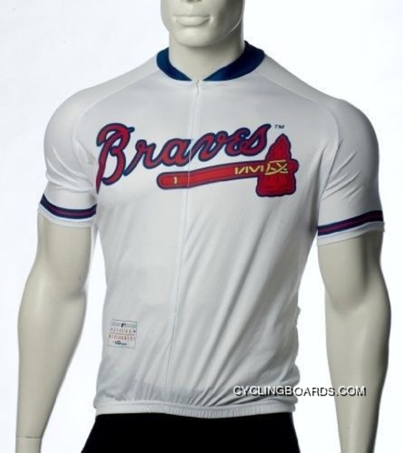 Coupon Mlb Atlanta Braves Cycling Jersey Bike Clothing Cycle Apparel Shirt Ciclismo Tj-173-5390