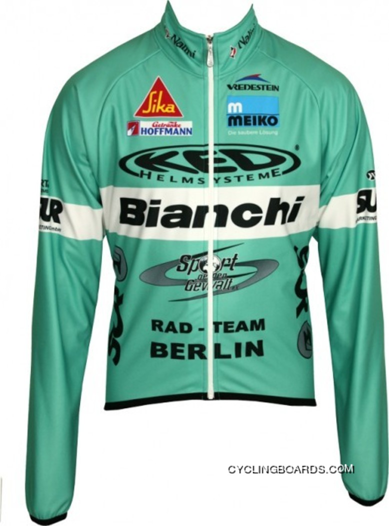Berlin 2012 Radsport-Profi-Team -Winter Fleece Long Sleeve Jersey Tj-140-2334 Free Shipping