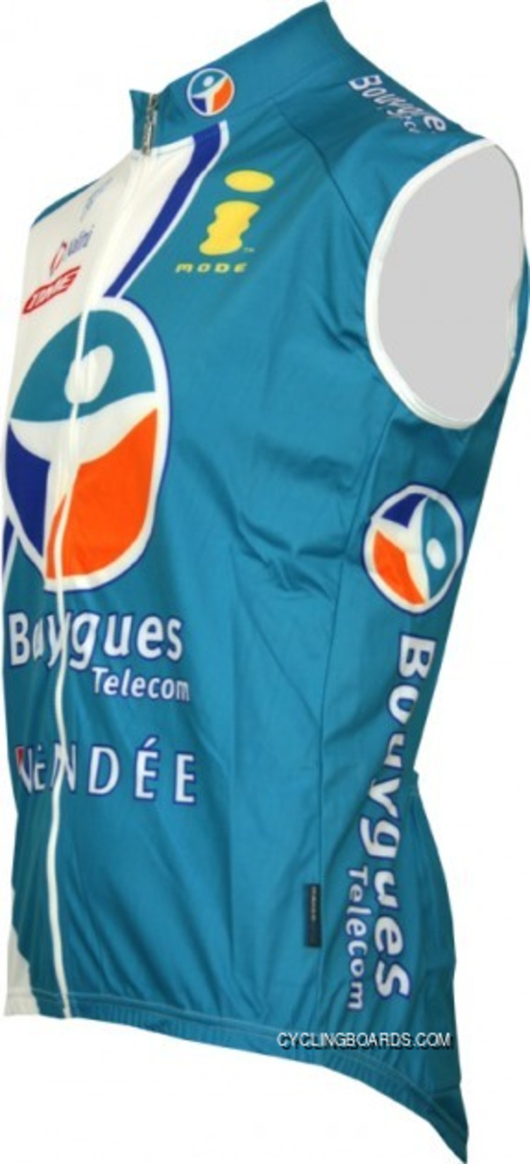 Coupon Bouygues Télécom 2006 Sleeveless Jersey - Radsport-Profi-Team TJ-545-4375