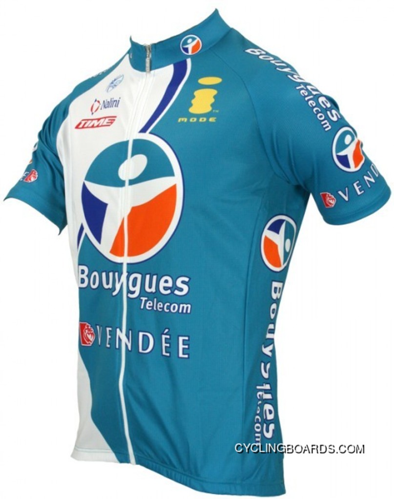 Best Bouygues Télécom 2006 Short Sleeve Jersey - Radsport-Profi-Team Tj-556-0103