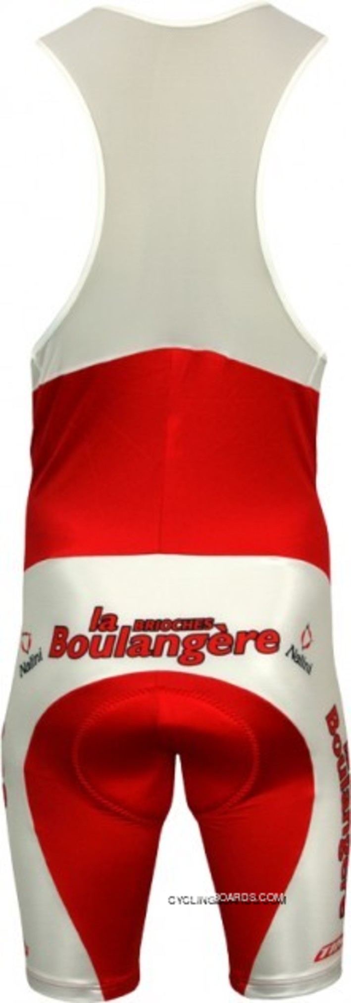 Brioches La Boulangere 2004 French Champ Cycling Bib Shorts Professional Cycling Team Tj-502-0471 Free Shipping