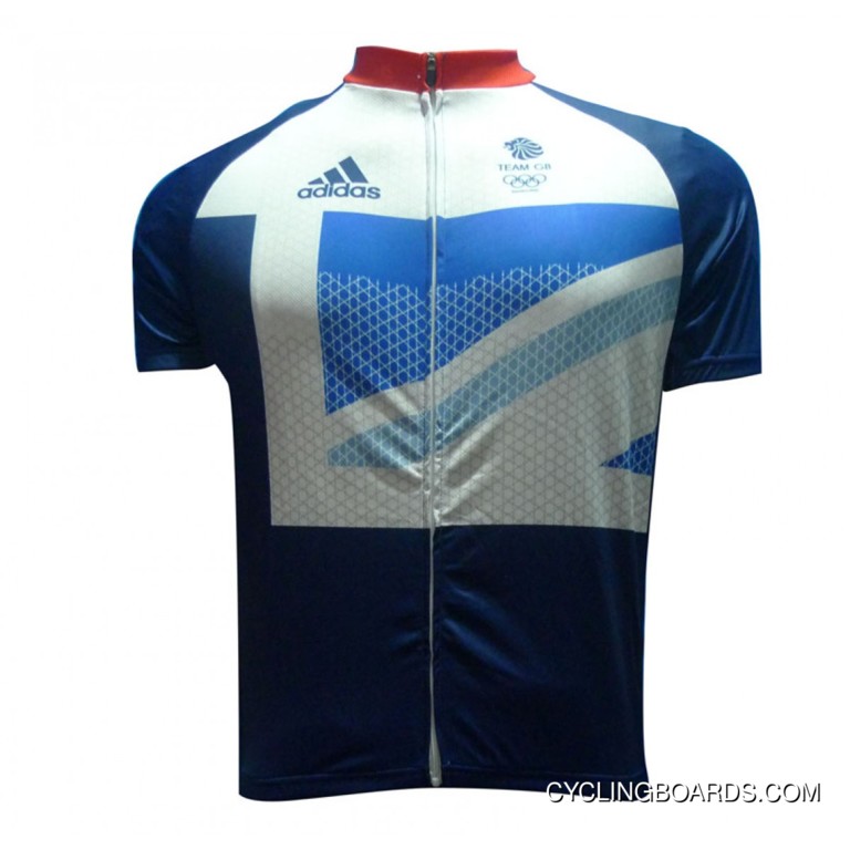 Super Deals London Olympic 2012 Team Gb Cycling Short Sleeve Jersey Tj-050-5569