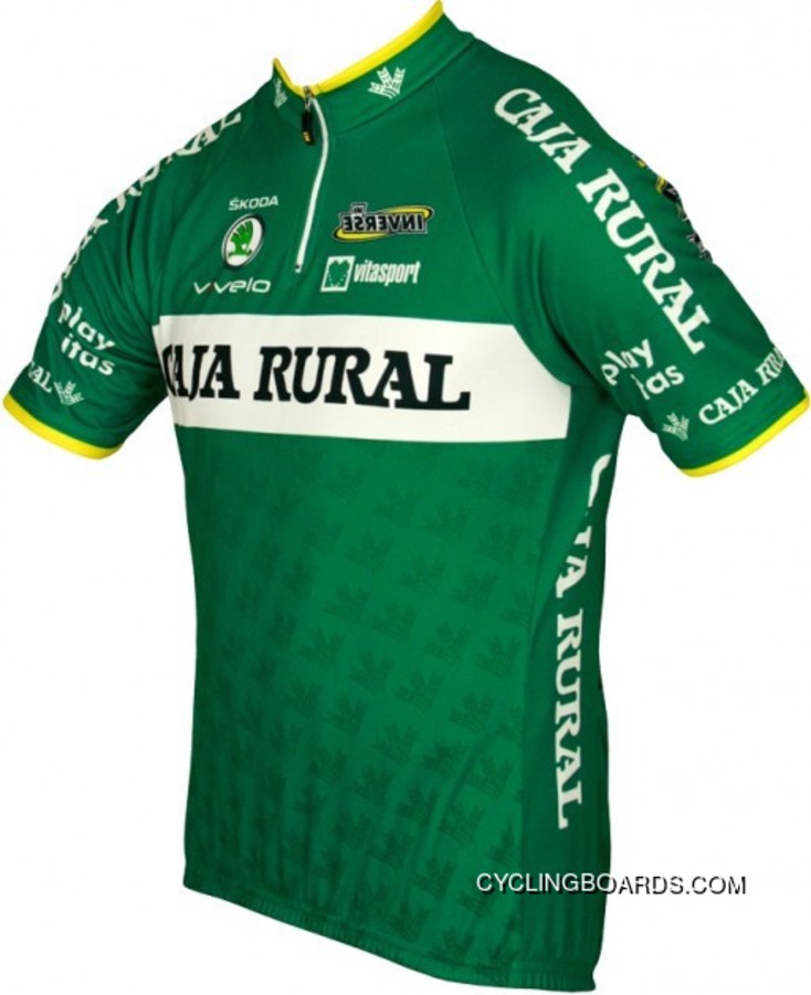 New Release Caja Rural 2012 Inverse Radsport-Profi-Team - Short Sleeve Jersey Tj-182-5769