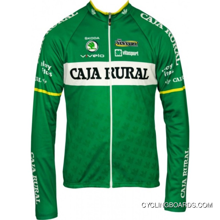 Caja Rural 2012 Inverse Radsport-Profi-Team - Radsport - Long Sleeve Jersey Tj-976-6550 Online
