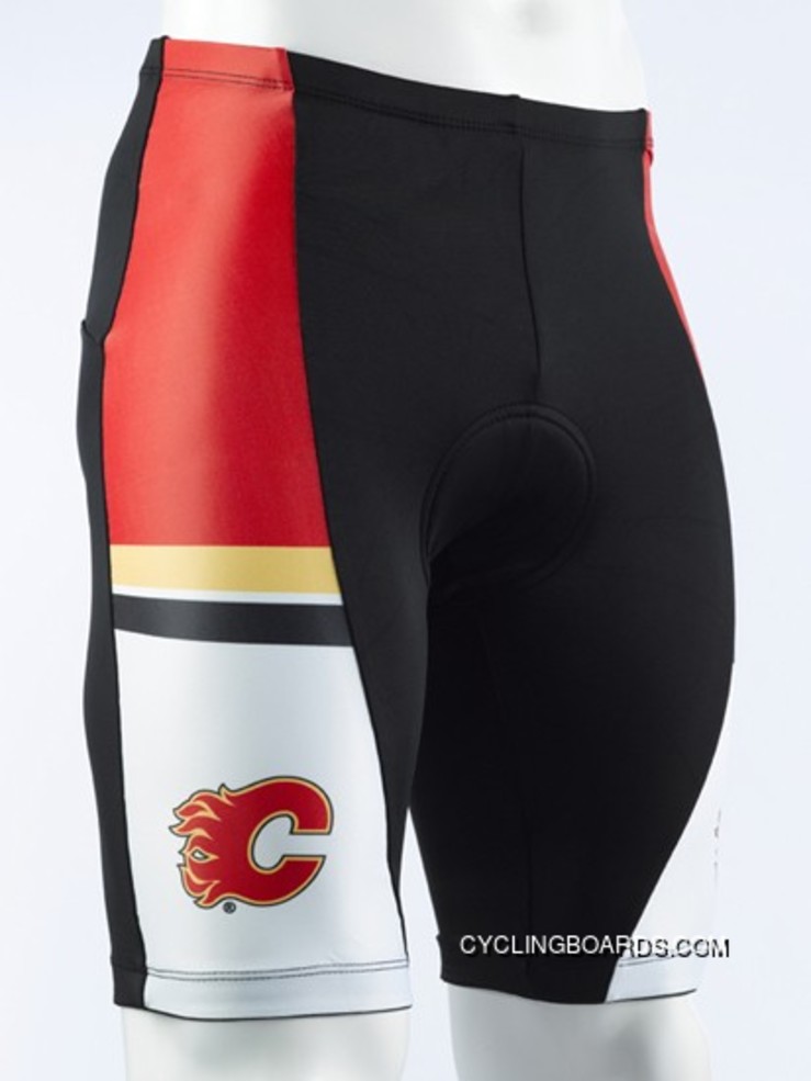 Outlet Calgary Flames Cycling Shorts TJ-283-8793