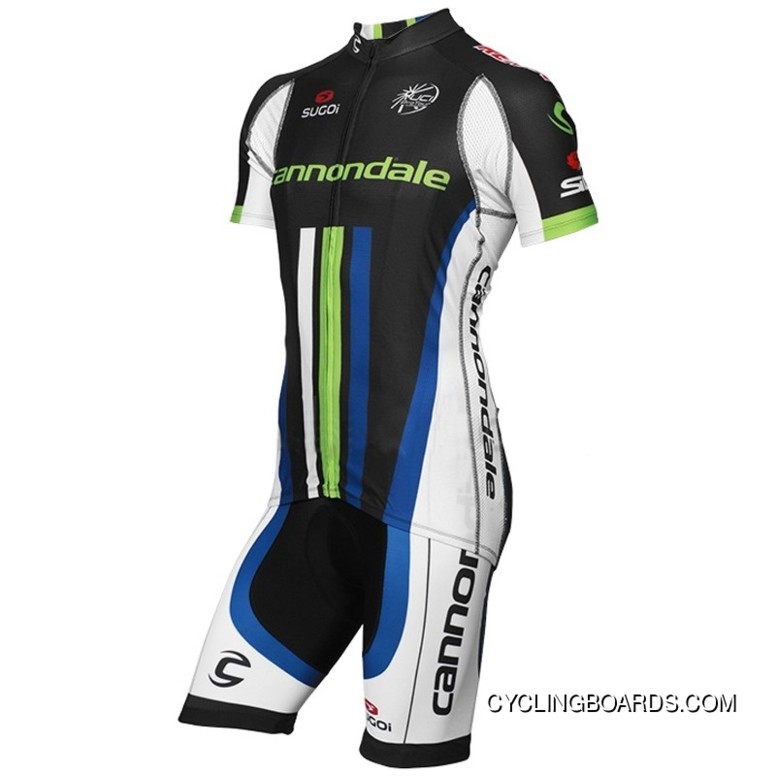 New Year Deals 2013 Cannondale Black Edition Sugoi Professional Cycling Team - Cycling Jersey + Shorts Kit Tj-249-5102