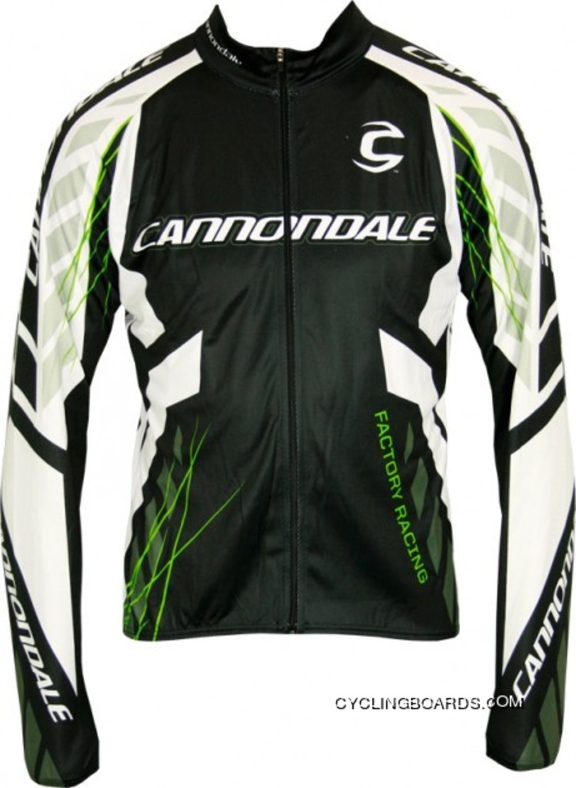 New Style CANNONDALE FACTORY RACING 2012-2013 Professional Cycling Team - Long Sleeve Jersey