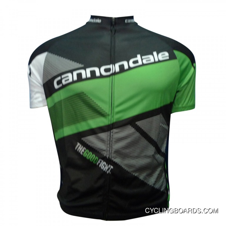 New Cannondale Green Short Sleeve Jersey Discount