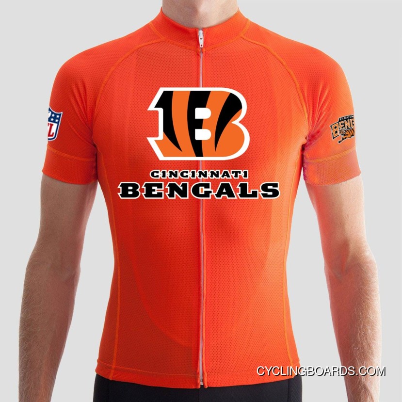 Nfl Cincinnati Bengals Cycling Jersey Short Sleeve Tj-016-4579 Coupon