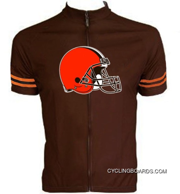 New Year Deals Nfl Cleveland Browns Cycling Jersey Short Sleeve Tj-691-7137