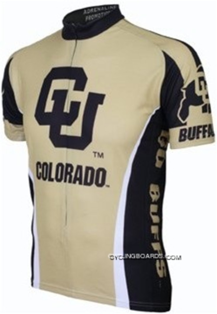 Cu University Of Colorado Buffaloes Cycling Jersey Tj-700-4441 For Sale