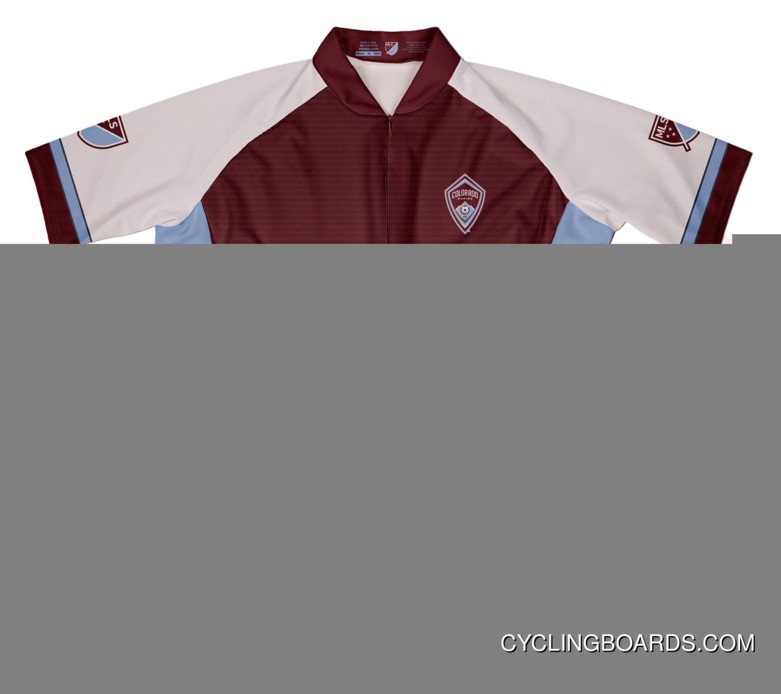 Discount MLS Colorado Rapids Short Sleeve Cycling Jersey Bike Clothing Cycle Apparel TJ-303-4894