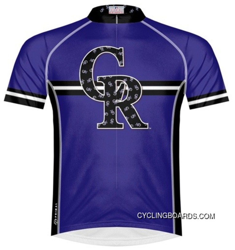 MLB Colorado Rockies Cycling Jersey Bike Clothing Cycle Apparel Shirt Ciclismo TJ-589-8519 Latest