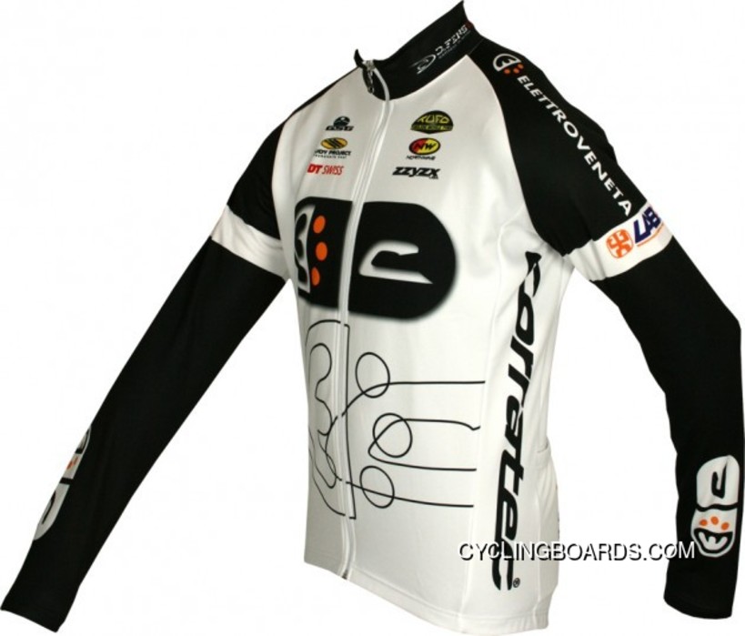 Corratec-Elettroveneta 2011 Giessegi Radsport-Profi-Team - Long Sleeve Jersey Tj-174-0080 Coupon