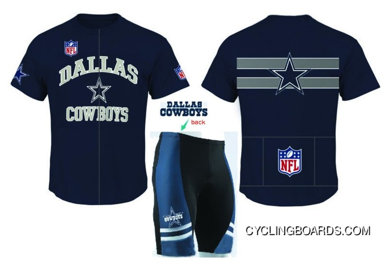 Latest NFL DALLAS COWBOYS Cycling Short Sleeve Jersey TJ-787-6490