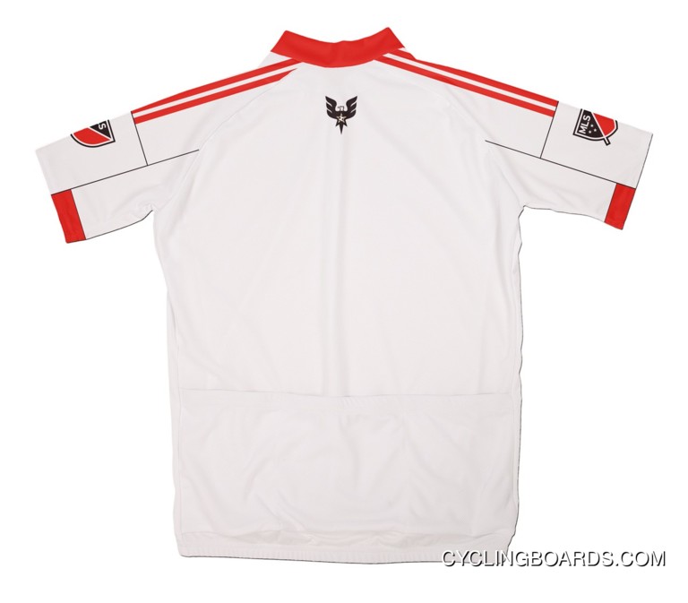 Top Deals MLS D.C. United Short Sleeve Cycling Jersey Bike Clothing Cycle Apparel TJ-597-9007