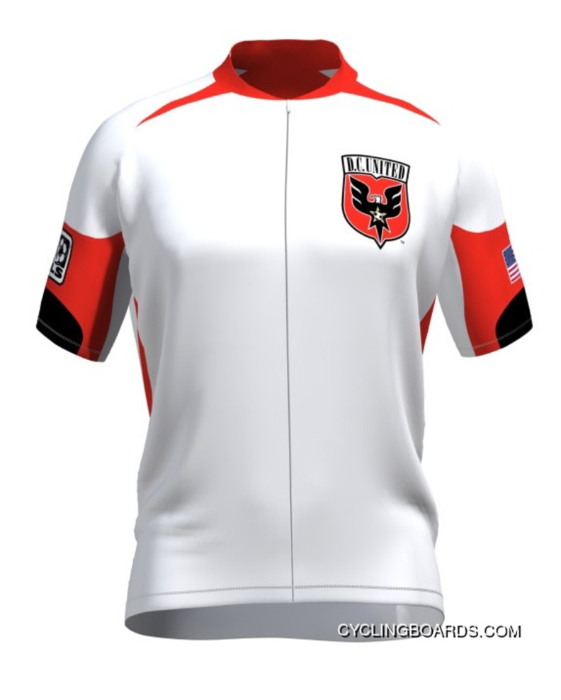 Mls D.C. United Short Sleeve Cycling Jersey Bike Clothing Cycle Apparel Tj-881-4412 New Release