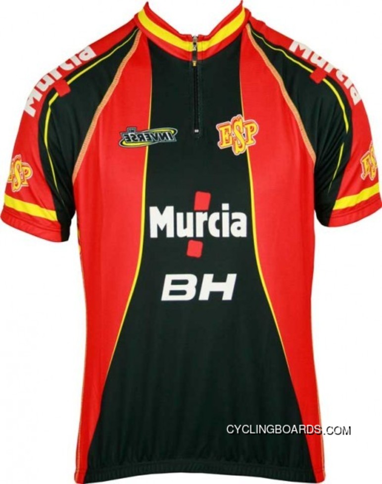 Coupon 2012 España Murcia Inverse Radsport-Profi-Team - Short Sleeve Jersey Tj-408-6217