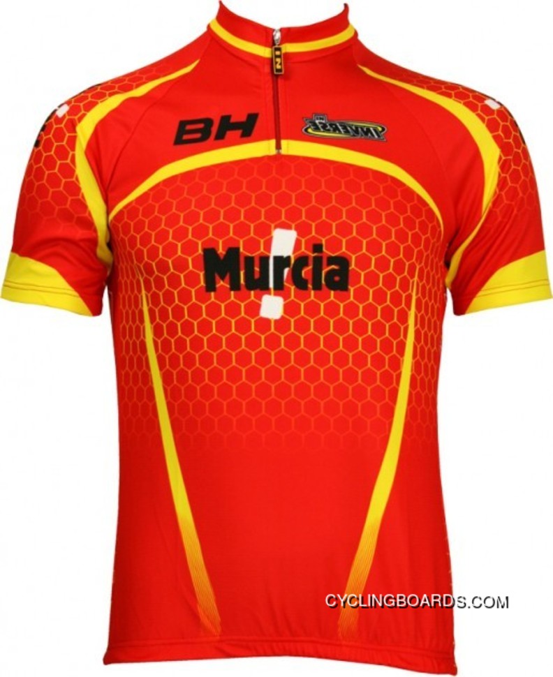 2010 España Murcia Inverse Radsport-Profi-Team - Short Sleeve Jersey Tj-621-5902 Free Shipping