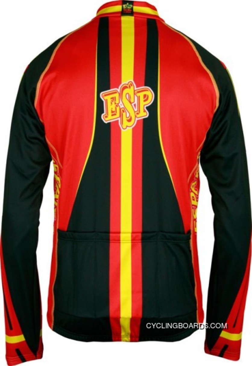 2012 España Murcia Inverse Radsport-Profi-Team-Winter Fleece Long Sleeve Jersey Jacket Tj-957-0317 Latest