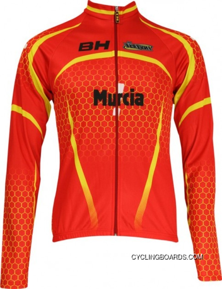 Coupon 2010 España Murcia Inverse Radsport-Profi-Team-long Sleeve Jersey TJ-254-6226