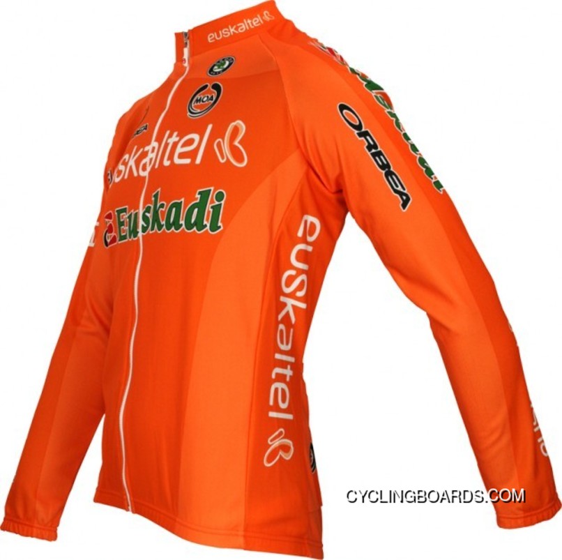 2012 Euskaltel Euskadi Moa Radsport-Profi-Team-Long Sleeve Jersey Tj-626-3610 Online