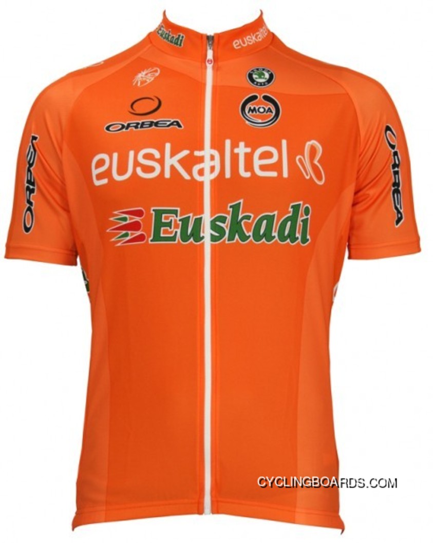 Top Deals 2012 EUSKALTEL Euskadi Bergtrikot MOA Radsport-Profi-Team - Short Sleeve Jersey TJ-812-4732