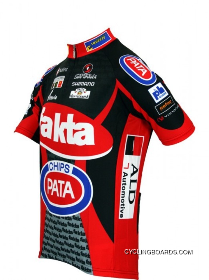 New Style Fakta 2003 Short Sleeve Jersey - Radsport-Profi-Team Tj-301-5994