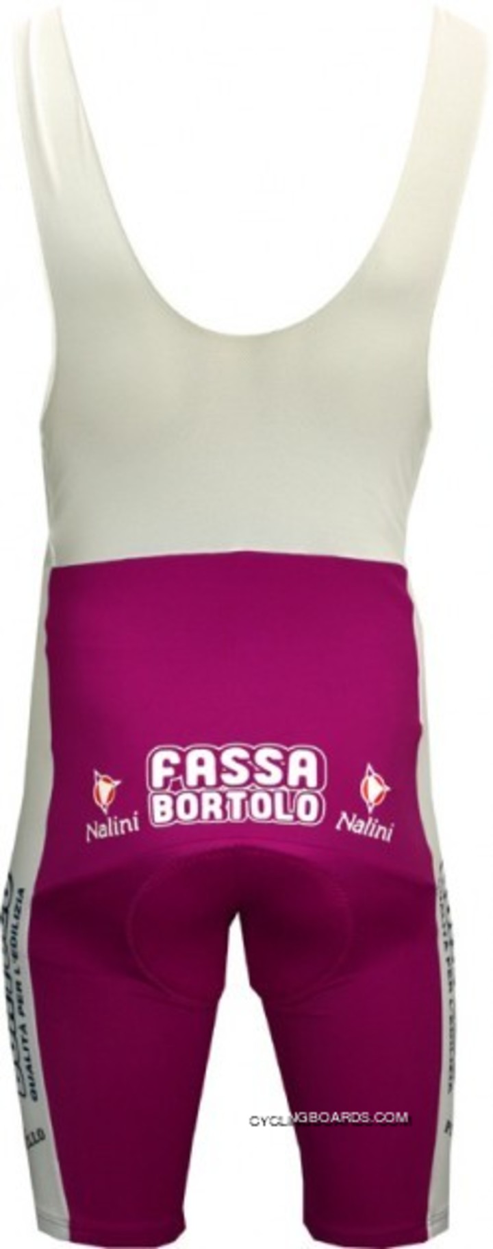 Fassa Bortolo Magenta 2005 Radsport-Profi-Team Bib Shorts TJ-530-8921 Online