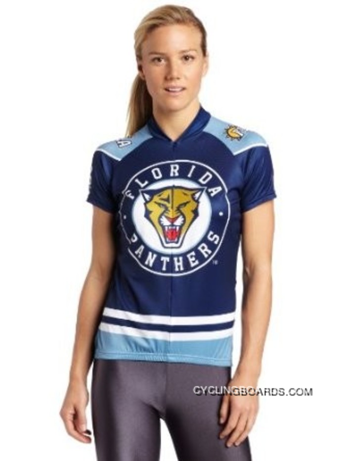 For Sale Florida Panthers Woman Cycling Jersey Short Sleeve TJ-212-5863