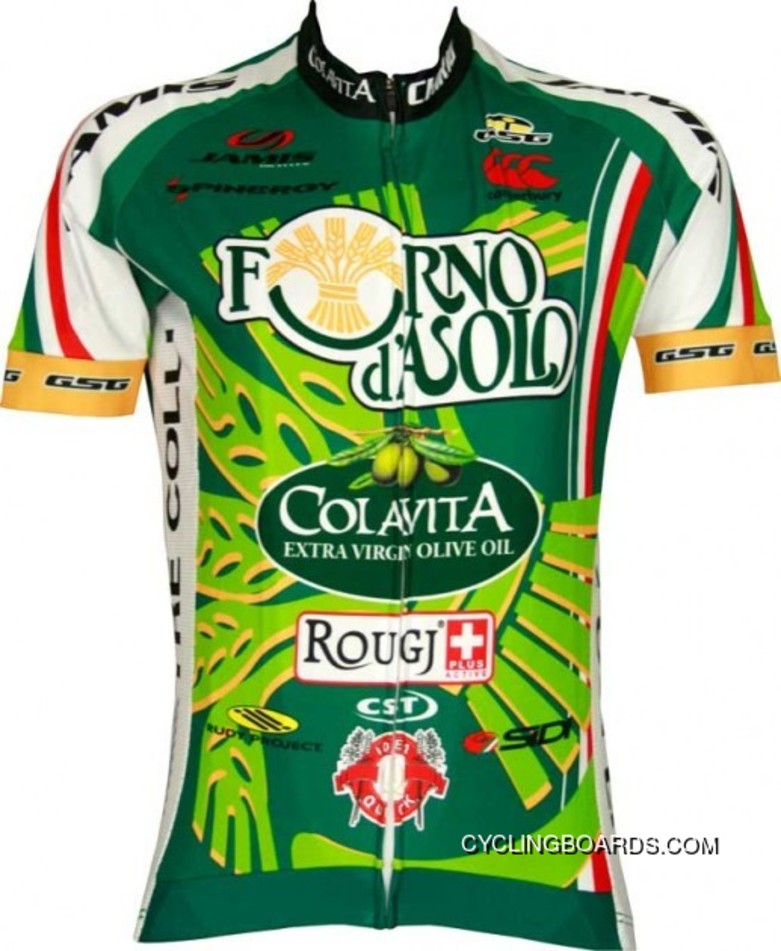 Forno D' Asolo Colavita 2012 Giessegi Damen Radsport-Profi-Team - Short Sleeve Jersey Tj-485-6806 Discount