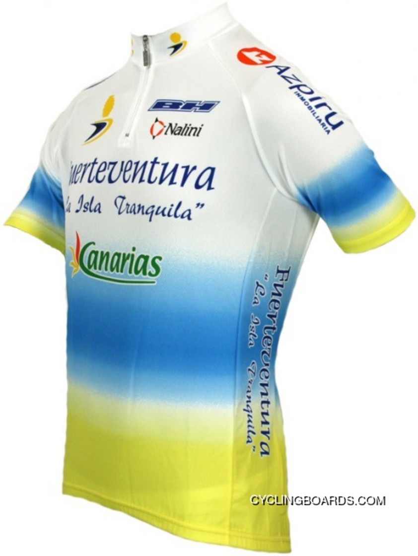 Coupon Fuerteventura 2007 Short Sleeve Jersey - Radsport-Profi-Team TJ-858-2822