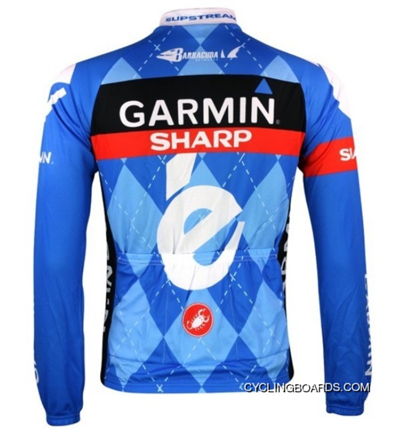 Best 2013 GARMlN Cycling Long Sleeve Jersey TJ-023-9863