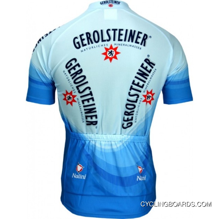 New Style Gerolsteiner 2006 Radsport Profi-Team Short Sleeve Jersey Tj-212-6143
