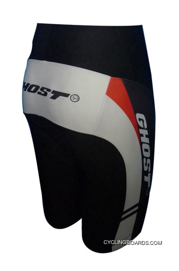 New Release 2011 Ghost Black And White Team Cycling Shorts Tj-974-3116