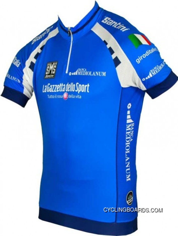 Giro D'Italia 2012 Maglia Azzurra Radsport - Blue Short Sleeve Jersey Tj-844-5201 Discount