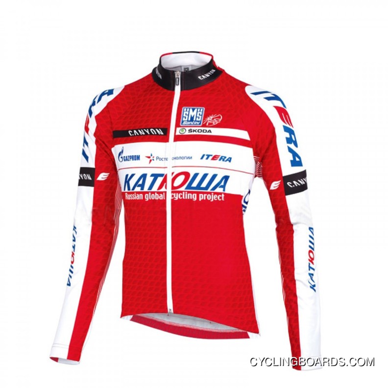 Katusha 2012 Cycling Long Sleeve Jersey Tj-741-9472 New Release