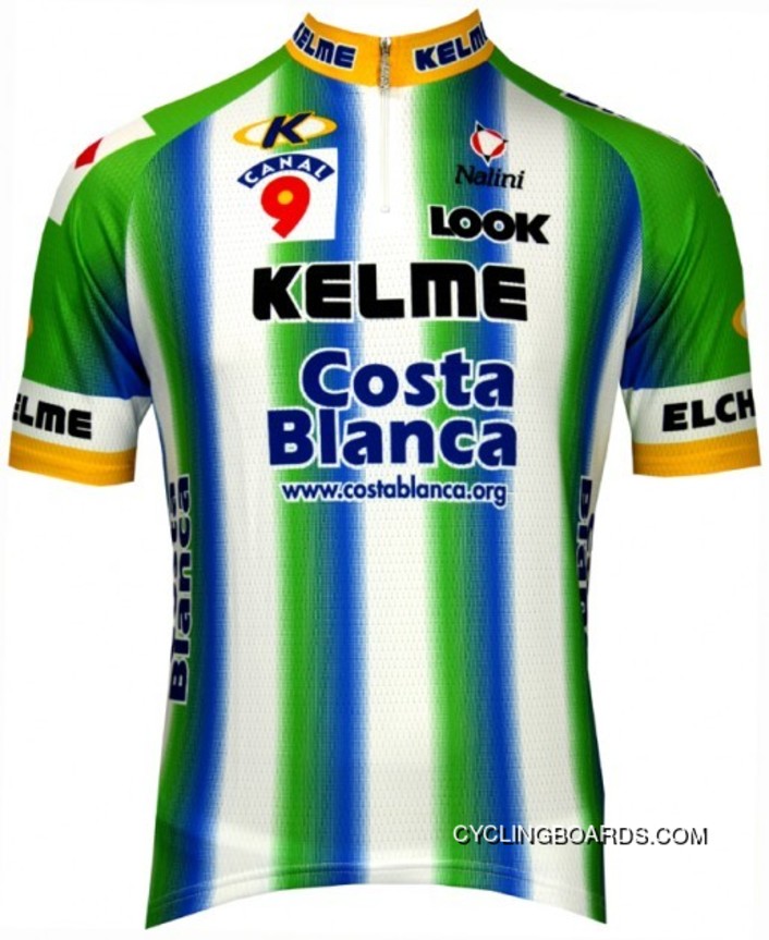 New Release Kelme Costa Blanca Short Sleeve Jersey - Radsport-Profi-Team Tj-128-3008