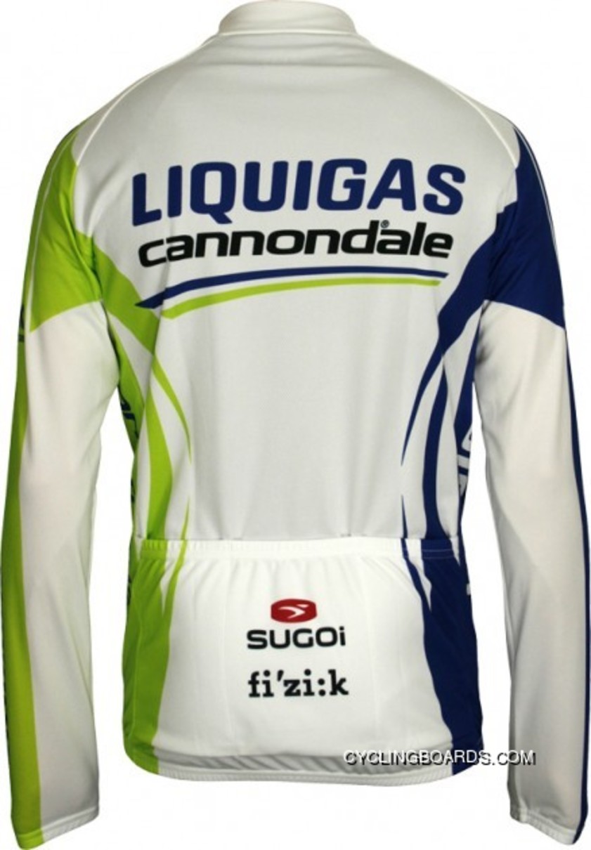 Liquigas Cannondale 2011 Sugoi Radsport-Profi-Team Long Sleeve Jersey Tj-102-9814 Coupon