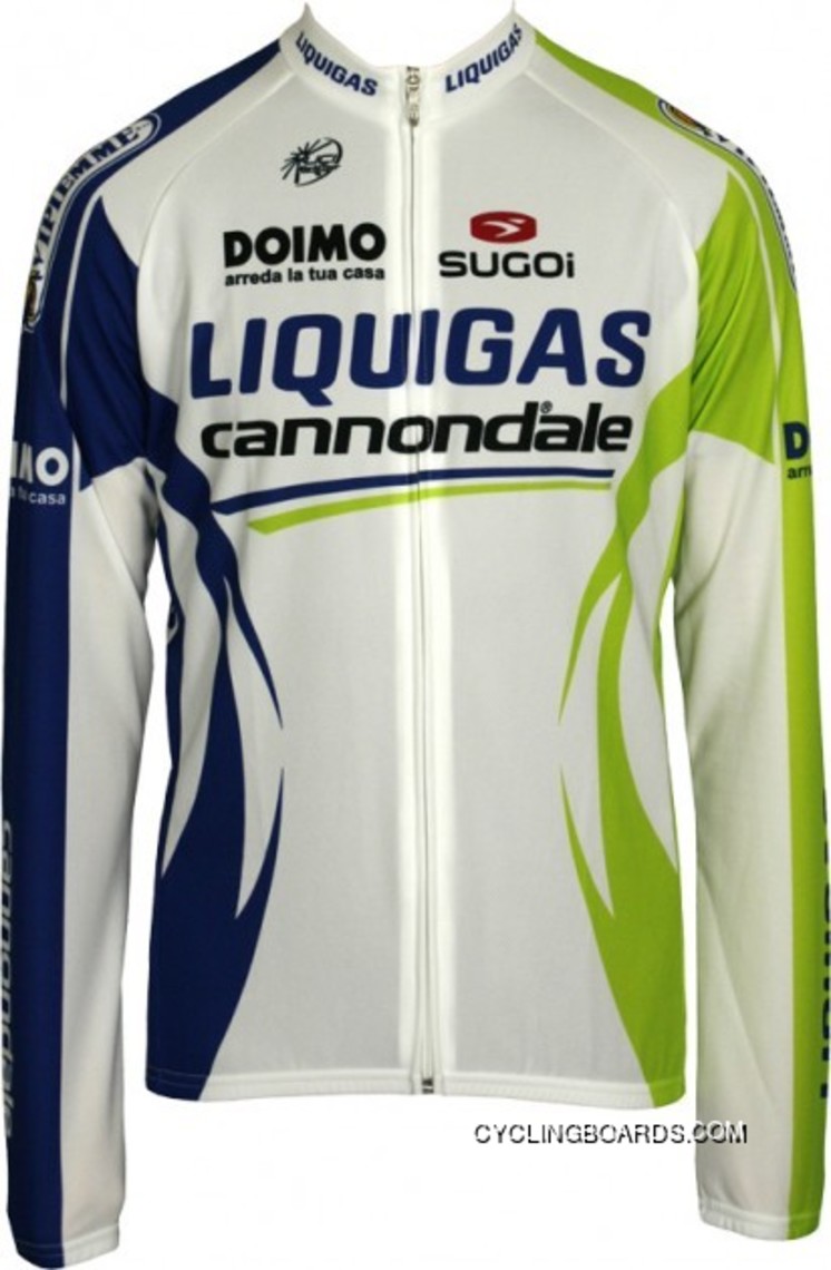 Liquigas Cannondale 2011 Sugoi Radsport-Profi-Team Long Sleeve Jersey Tj-102-9814 Coupon