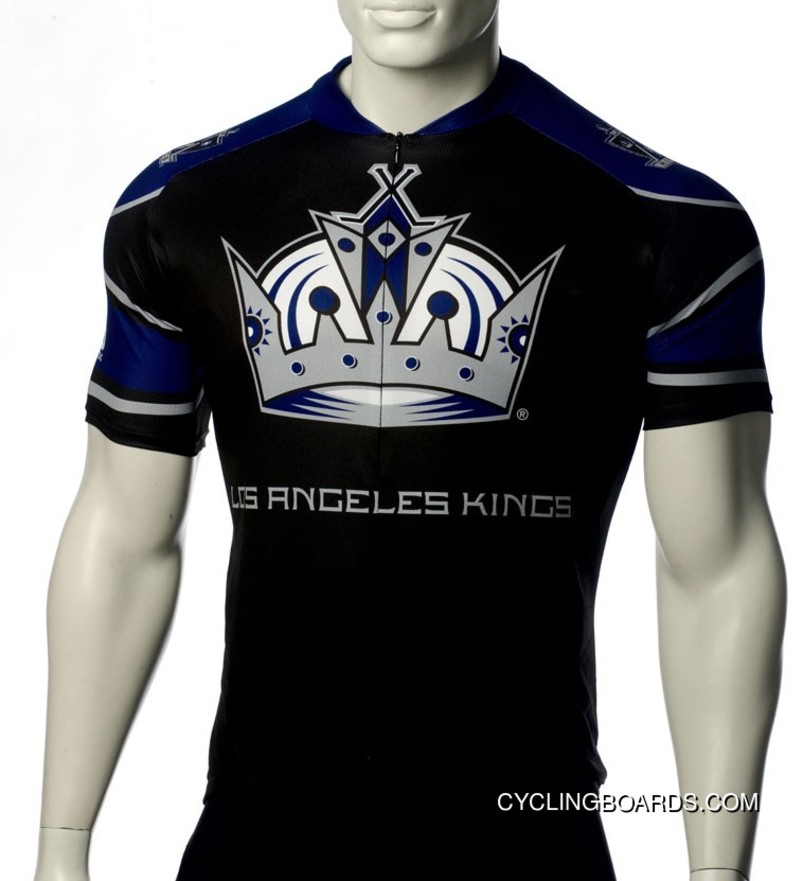 Los Angeles Kings Cycling Jersey Short Sleeve Tj-166-3671 Outlet